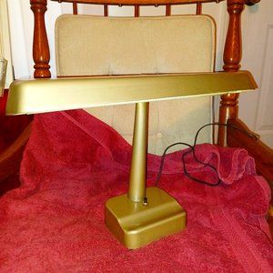 Vintage 1960s Metal Desk Lamp